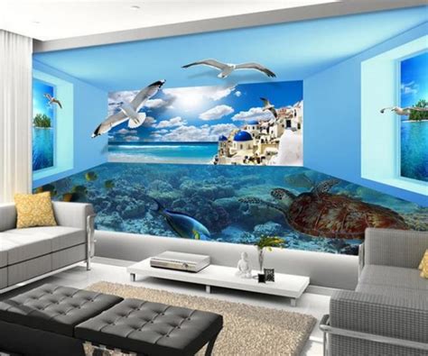17 Fascinating 3d Wallpaper Ideas To Adorn Your Living Room
