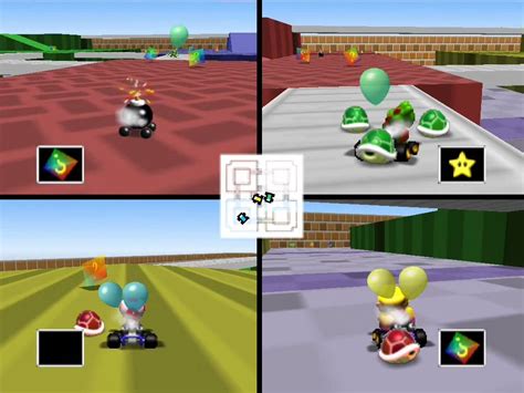 Jeu De Légende Mario Kart 64