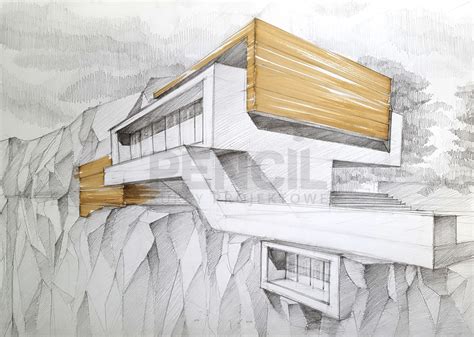 Rysunek architektoniczny Kursy Pencil rysunek odręczny historia