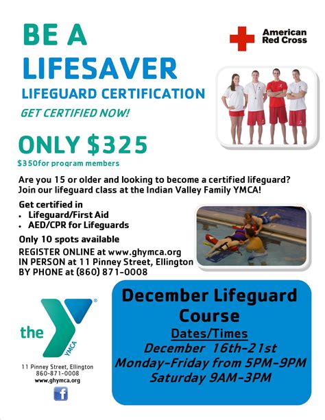 Lifeguard Certification Offered At The Y Ellington Ct Patch