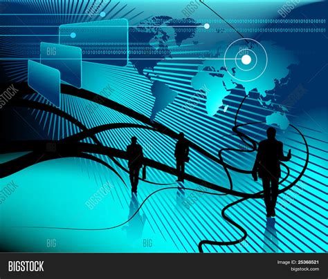 Technology Abstract Vector & Photo (Free Trial) | Bigstock