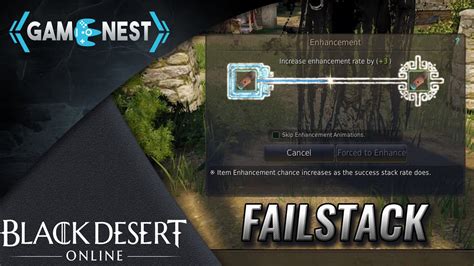 Failstack Enhancement Fail Stacking Poradnik Black Desert Online