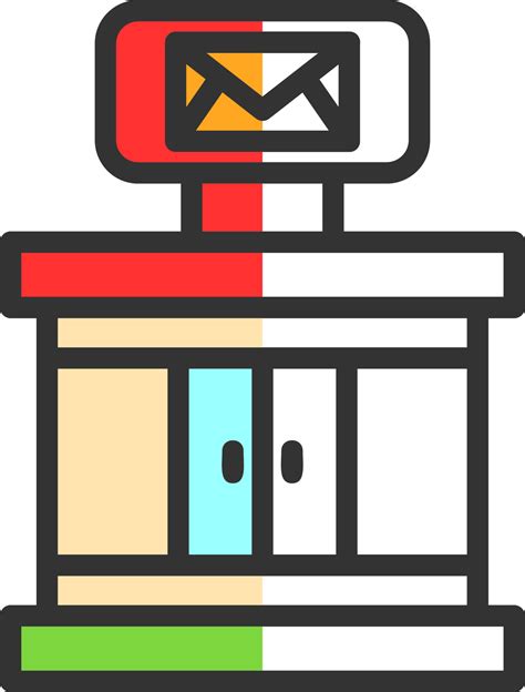 Post Office Vector Icon Design 20535970 Vector Art At Vecteezy