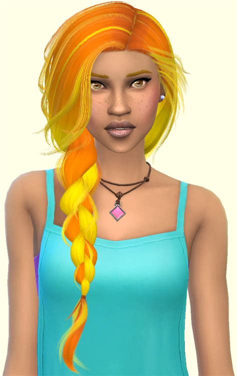 Annetts Sims 4 Welt Rainbow Hair Part 6 Original