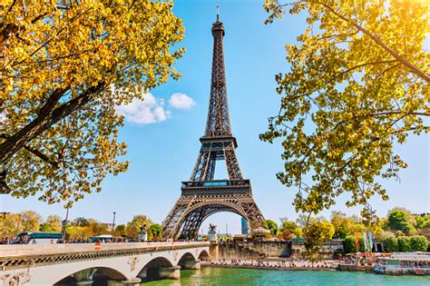 Eiffel Tower In Paris France Stock Photo Download Image
