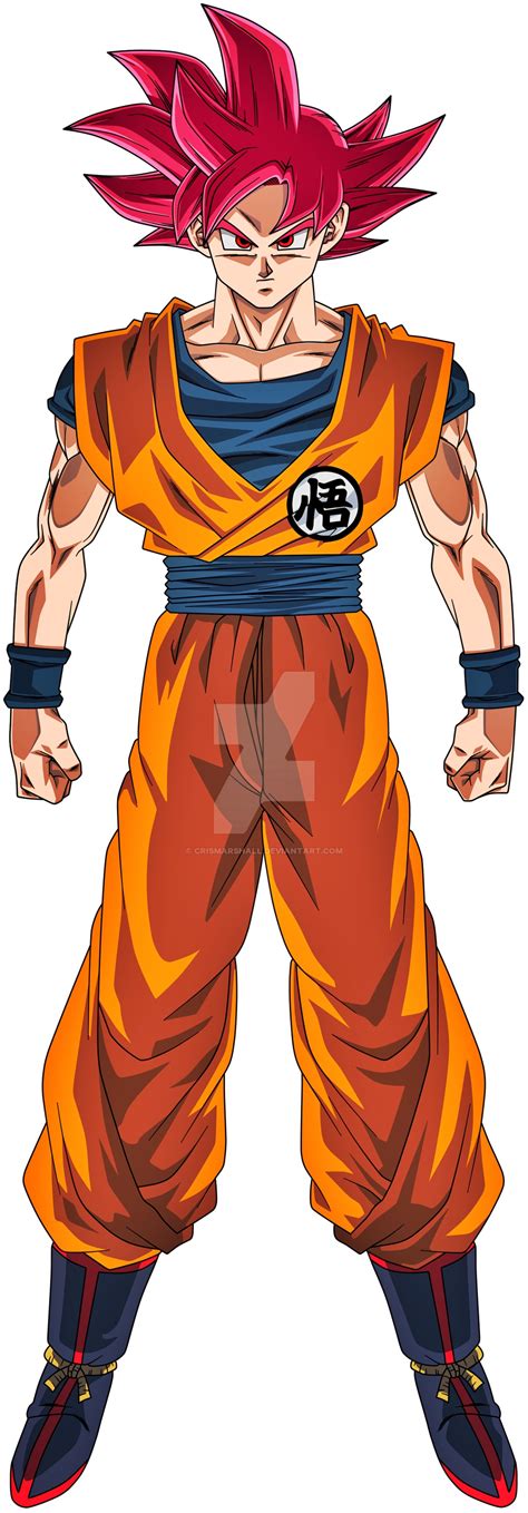 Goku Ssj God Universo Dragon Ball Super Goku Dragon Ball Super