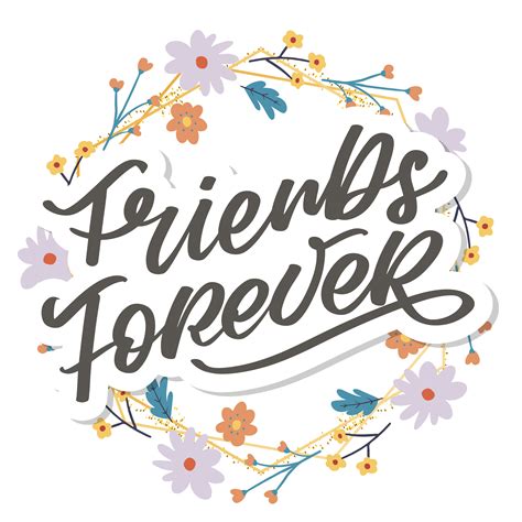 Best Friend Forever Friendship Day Soul Sister With Heart Lettering