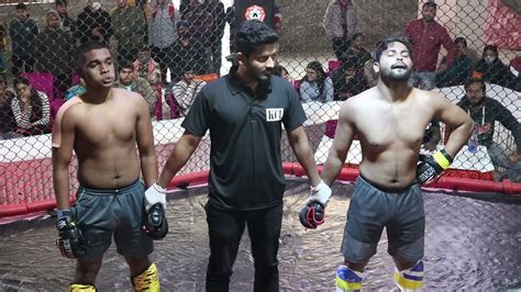 knockout combat league kcl 2 0 amature mma feather weight anshul vs arun youtube