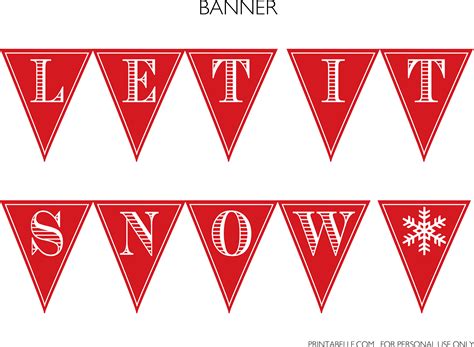 Free Winter Banner Printables Clipart Large Size Png Image Pikpng