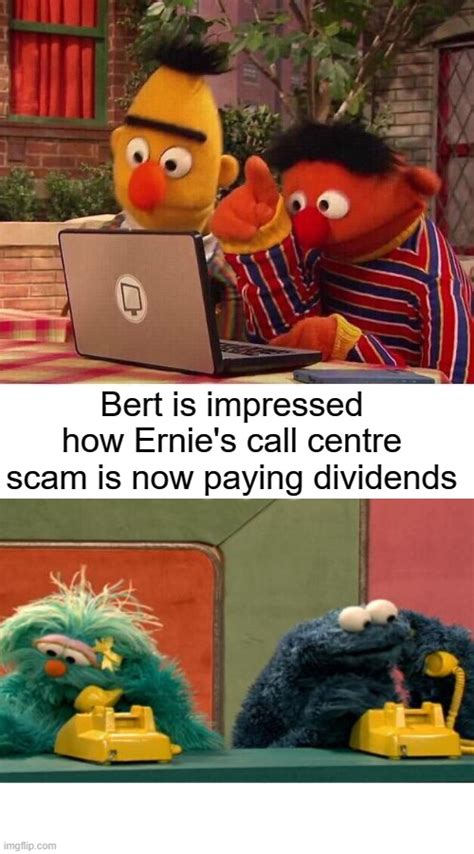 Ernie Pays Off His Student Loan Imgflip