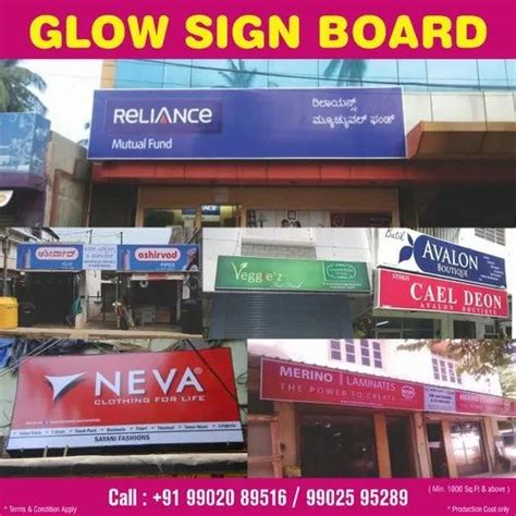 Backlit Signs Glow Sign Board Backlit Board Manufacturer From Bengaluru