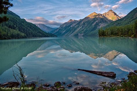 Кучерлинское озеро восход солнца Lake Kucherla Sunrise Flickr