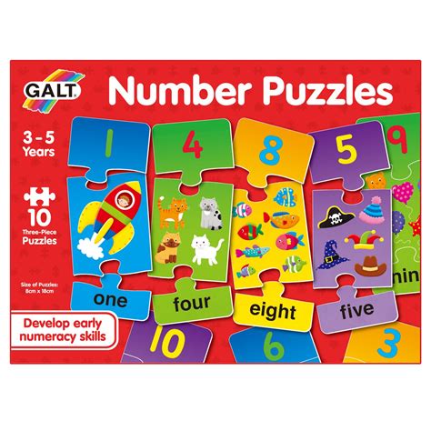 Number Puzzles Galt Toys Uk