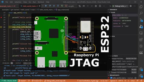 Esp32 Jtag Debugging Using Raspberry Pi Embedded Software With Pico