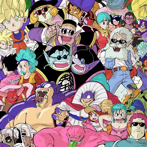 We all know that dragon ball z isn't all about battles and face offs between powerful characters. Every Dragon Ball Character, Together