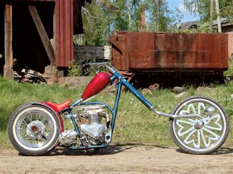 Triumph t120 tr6 t100 chopper bobber cafe racer aluminum fork shrouds 500/650. La pétoire étonnante du jour | Custom chopper, Triumph ...