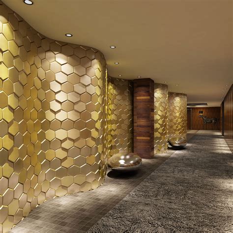 3D Faux Leather Tiles
