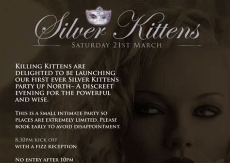 killing kittens now there s a high class swingers party for oldies metro news