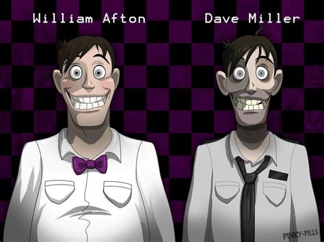 William Afton Dave Miller Five Nights At Freddys Ptbr Amino