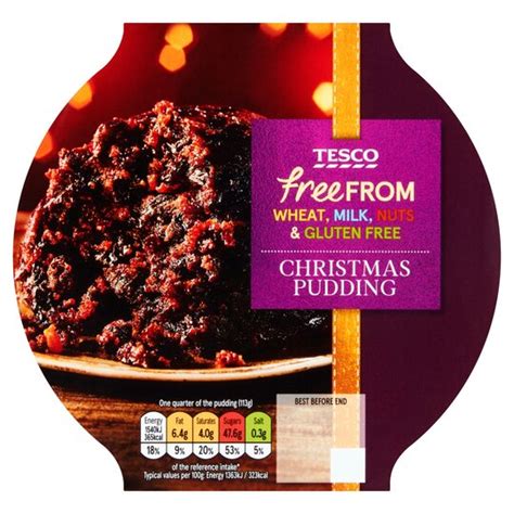 Our favorite christmas cookie recipes will soon become your favorites too! Tesco Free From Christmas Pudding 454G - Tesco Groceries