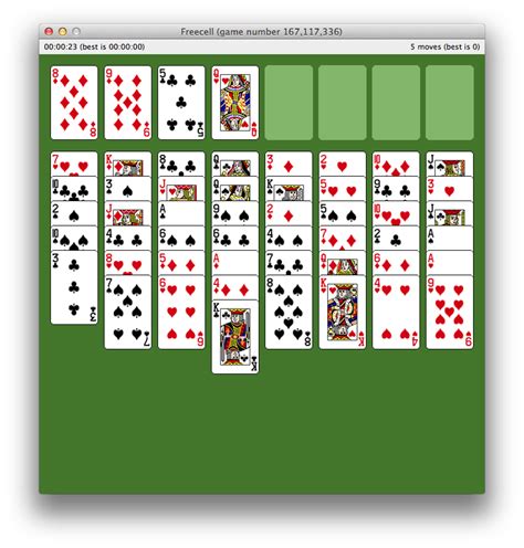 Freecell Solitaire Green Felt Online