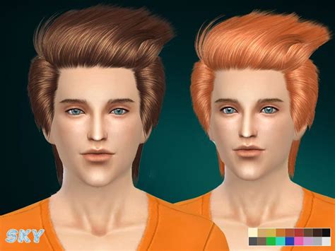 The Sims Resource Spiny Hairstyle 256 By Skysims Sims 4 Hairs Sims 4