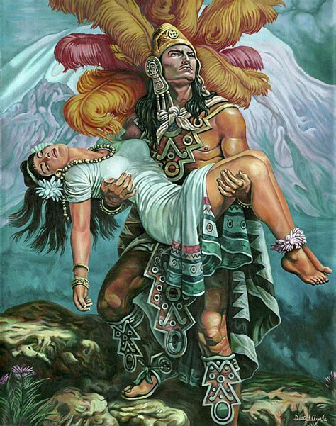 Popocatepetl And Iztaccihuatl Art