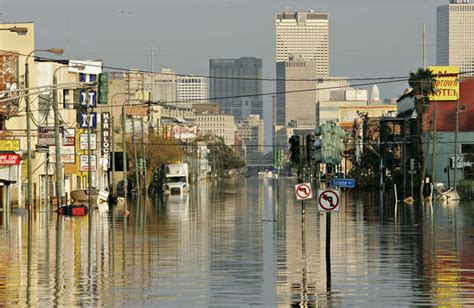 Ten Years After Hurricane Katrina Devastated New Orleans Signs Of