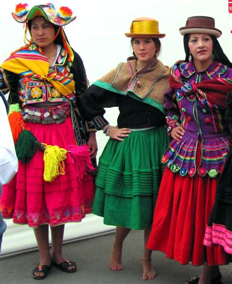 TRAJES TIPICOS DEL PERU Traditional Peruvian Dresses Cómo son los