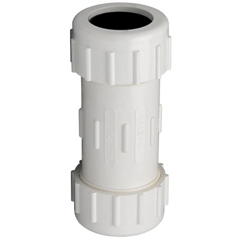 Homewerks Worldwide 1 14 In Schedule 40 Pvc Compression Coupling In