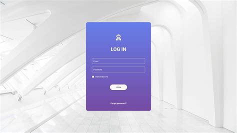 Login Form With Gradient Card And Background Image Code Helper