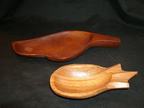 Wooden Spoon Rest And Teak Serving Piece