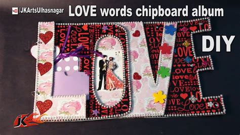 Or you can create collages that are different sizes, like 6×8 or 8×10. How to make LOVE Word Scrapbook | DIY Scrapbook Tutorial ...