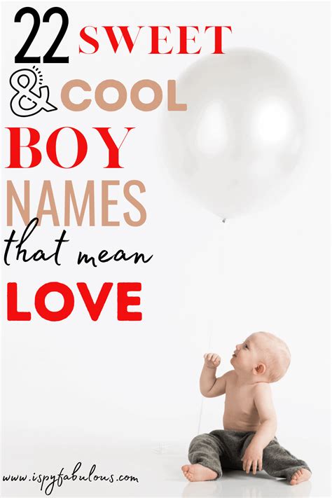 What Boy Names Mean Love | aulad.org