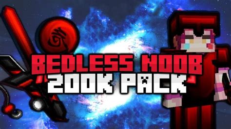 Bedless Noob 200k Texture Pack Download Resource Packs