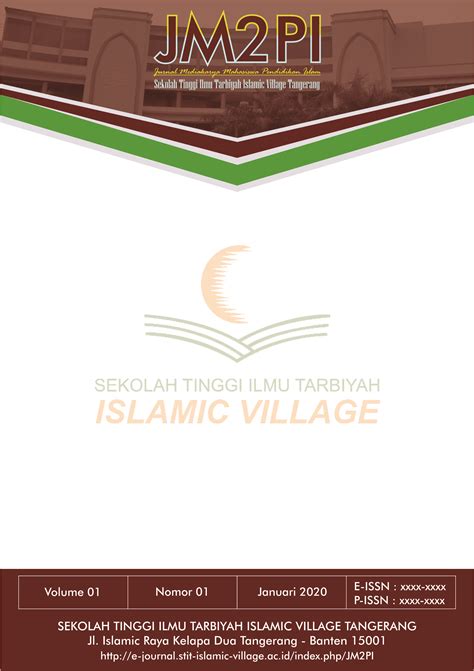 e-journal-STIT ISLAMIC VILLAGE TANGERANG