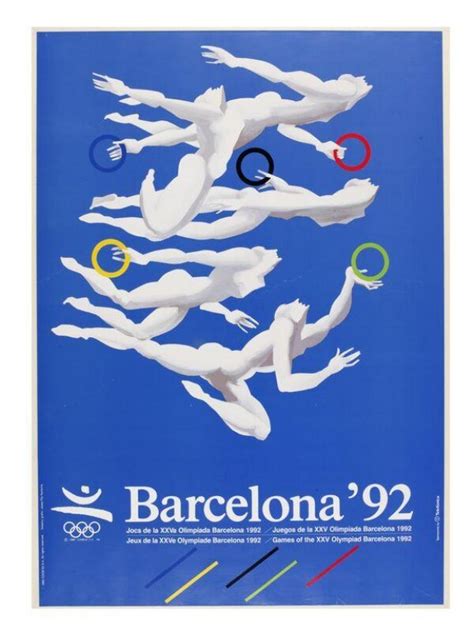 Barcelona 92 Games Of The Xxv Olympiad 1992 Pla Narbona Josep Vanda Explore The Collections