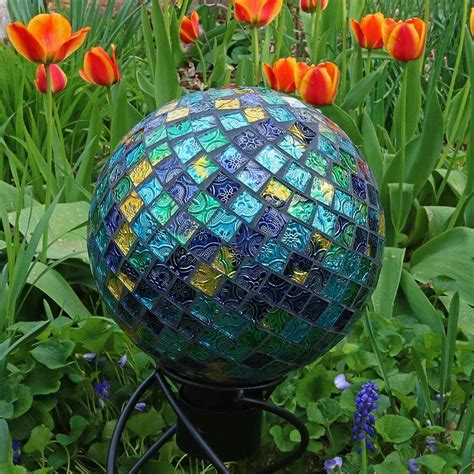 18 Garden Gazing Ball Ideas To Try This Year Sharonsable