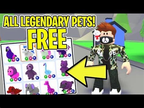 Determining the value of some pets is very difficult in adopt me, especially if those pets haven't been available for a while. How To Get ALL LEGENDARY PETS *FREE* (LEGIT) In Roblox ...