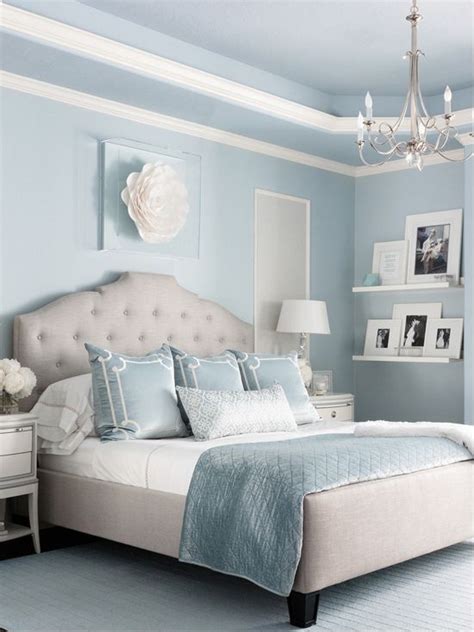 Color your walls like blue master bedroom, lighting choices and in addition must be in harmony using the natural light that surrounds my family room. Benjamin Moore Brittany Blue Bedroom - Interiors By Color