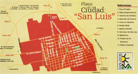 Plano Ciudad De San Luis