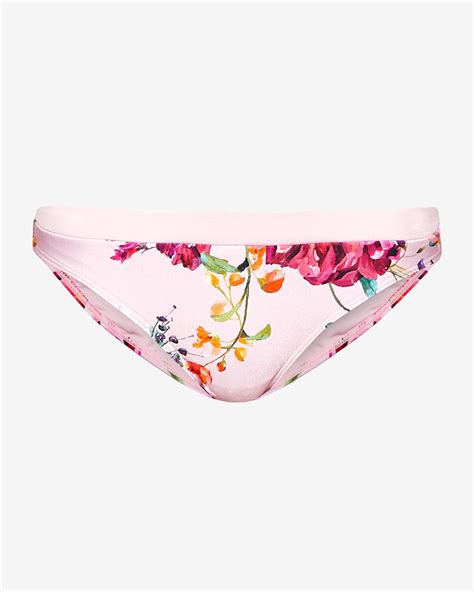 Ted Baker Synthetic Serenity Classic Bikini Bottoms In Pale Pink Pink Lyst