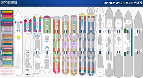 Disney Wish Deck Plan Official Pdf Version Released Along With