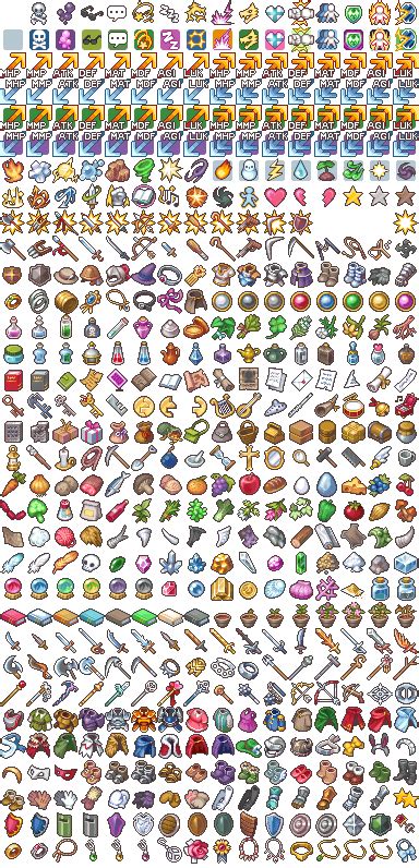 Pc Computer Rpg Maker Vx Ace Icons The Spriters Resource