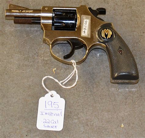 Imperial Model 7 22 Cal Short Revolver