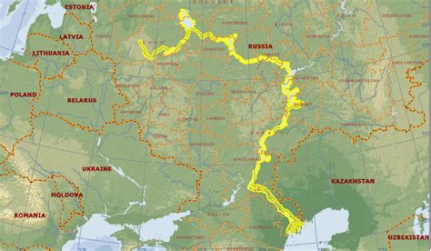 जिज्ञासा Volga The Longest River In Europe