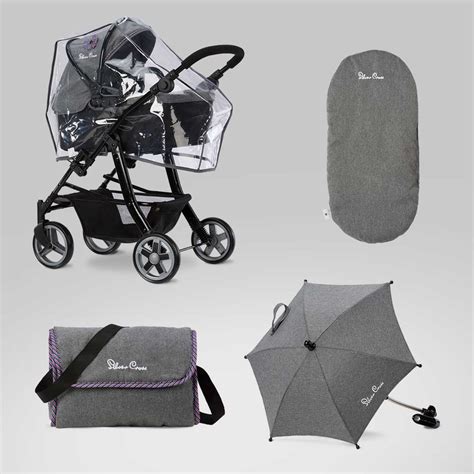 Silver Cross Ultimate Dolls Pram Accessory Pack Eton Grey