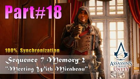 Assassin S Creed Unity Sequence Memory Meeting With Mirabeau