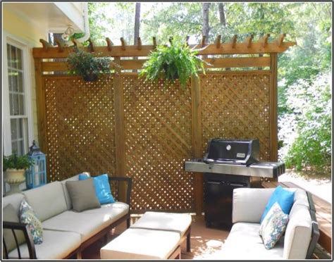 11 Cool And Easy Diy Deck And Patio Privacy Screens Shelterness