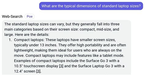 What Are The Typical Dimensions Of Standard Laptop Sizes Poe